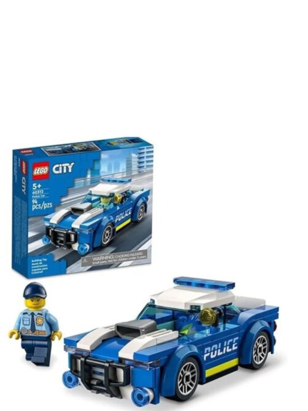 Lego City Police Car Toy 60312   Brand New